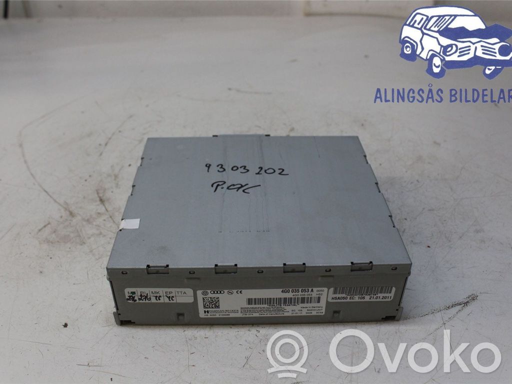 Audi A7 S7 4G Unitate principală radio/CD/DVD/GPS 