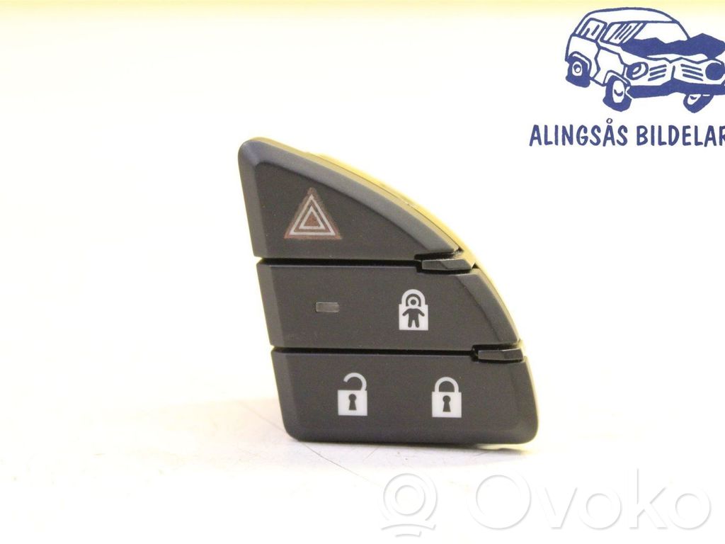 Saab 9-5 Hazard light switch 