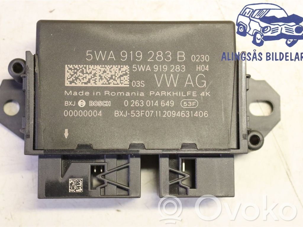 Volkswagen Caddy Sterownik / Moduł parkowania PDC 