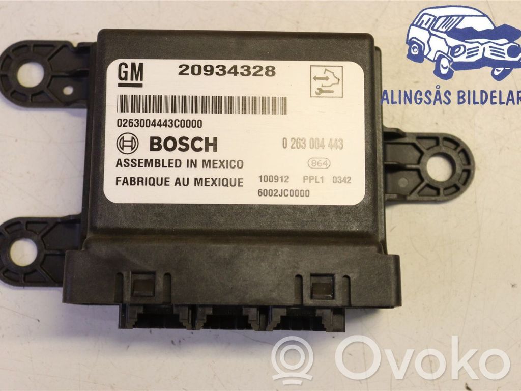 Opel Insignia A Parking PDC control unit/module 
