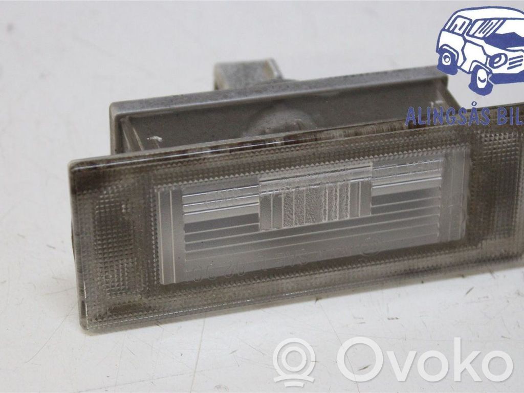 KIA Sorento Lampa oświetlenia tylnej tablicy rejestracyjnej 