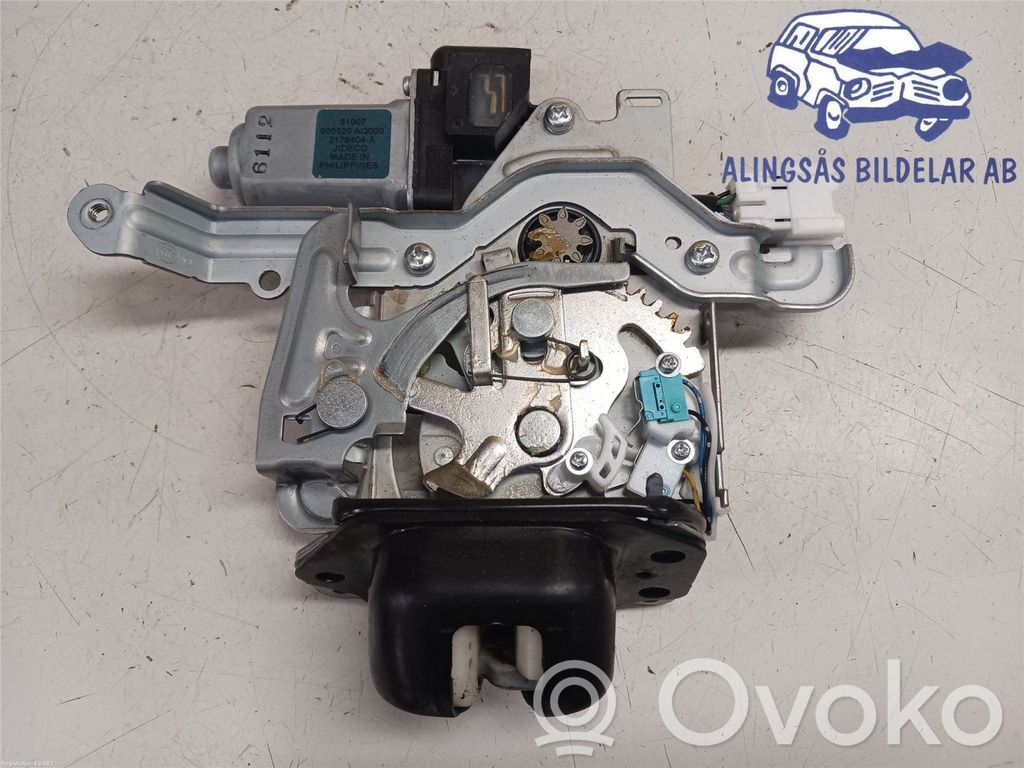 Nissan X-Trail T32 Zamek klapy tylnej / bagażnika 