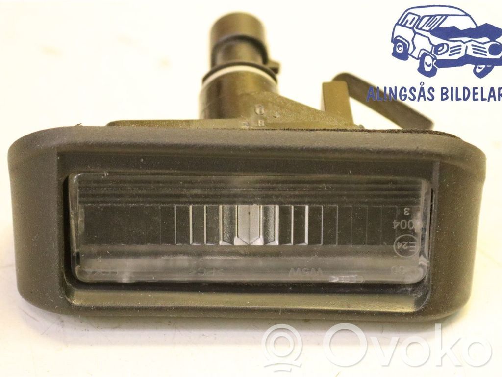 Fiat Fiorino Éclairage de plaque d'immatriculation 
