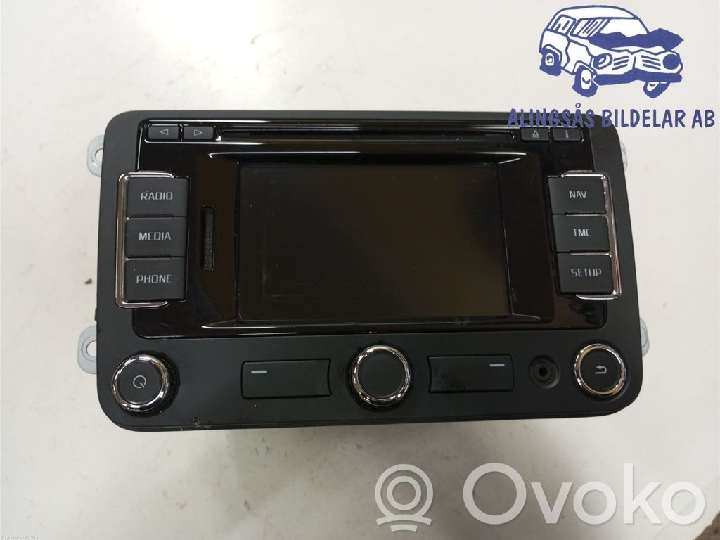 Skoda Yeti (5L) Radio/CD/DVD/GPS head unit 