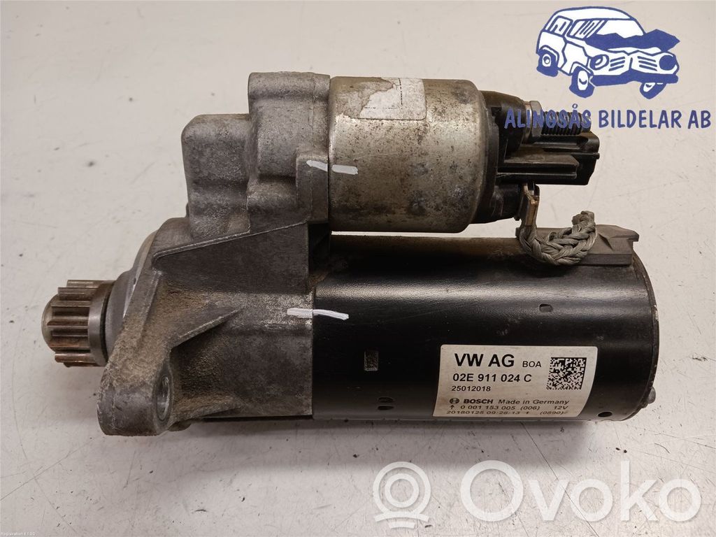 Motor de arranque   02E911024C,0001153005,02E911024C