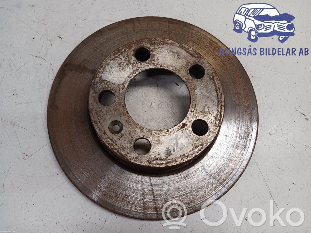 Skoda Fabia Mk2 (5J) Disque de frein arrière 