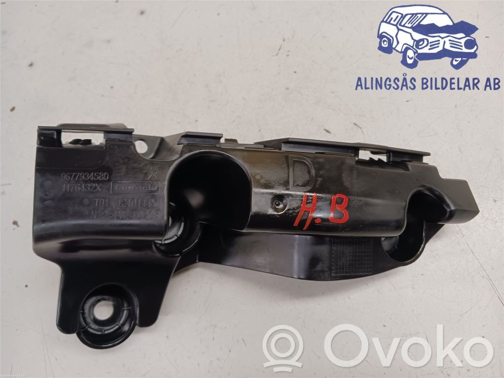 Peugeot 308 Uchwyt / Mocowanie zderzaka tylnego 