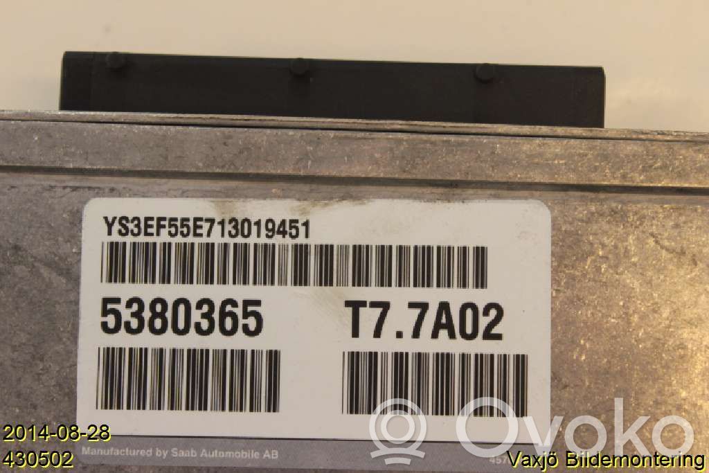 Saab 9-5 Injection control unit/module 
