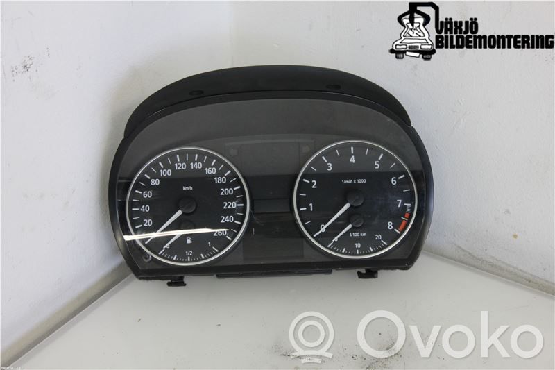 BMW 3 E90 E91 Speedometer (instrument cluster) 
