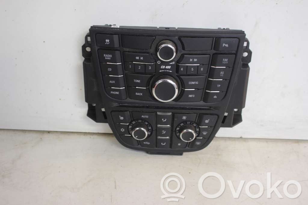 Opel Astra J Climate control unit 