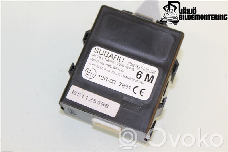 Subaru XV I Door central lock control unit/module 
