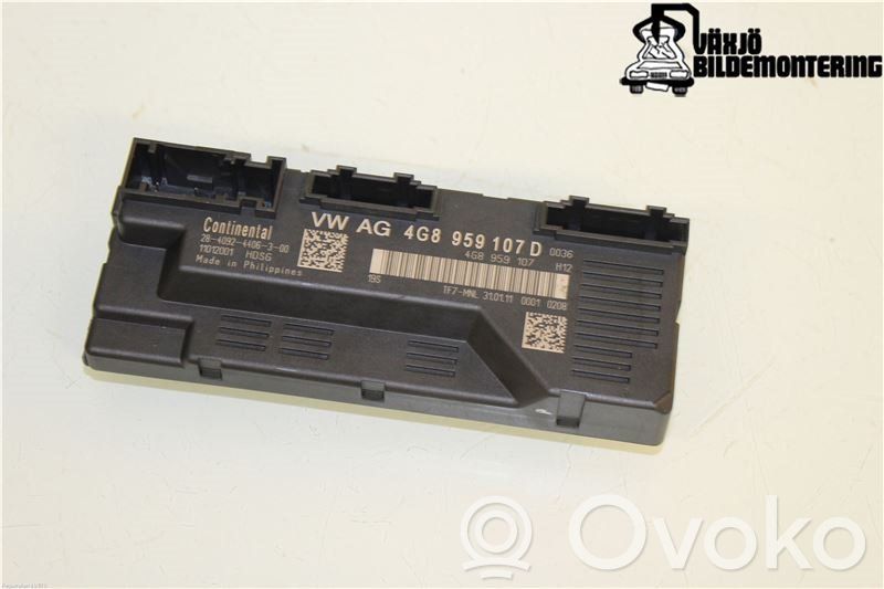 Tailgate/trunk control unit/module   4G8959107D,4G8959107D,4G8959107D