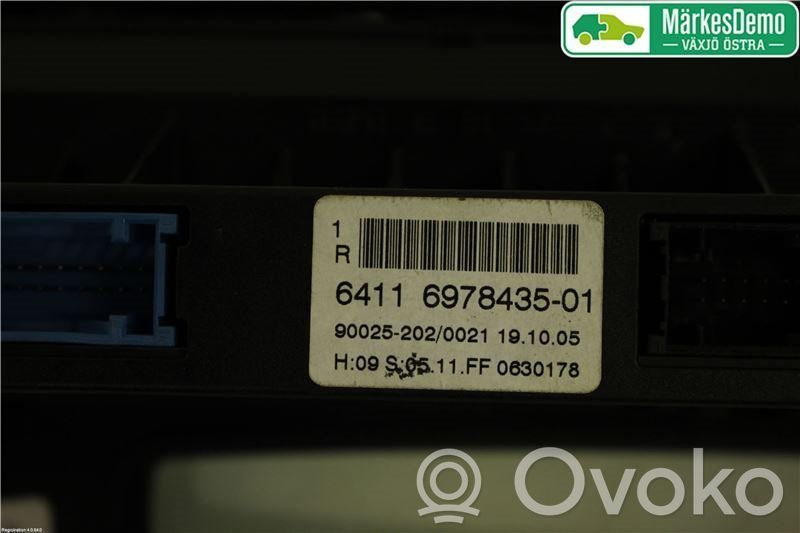 BMW 5 E60 E61 Climate control unit 