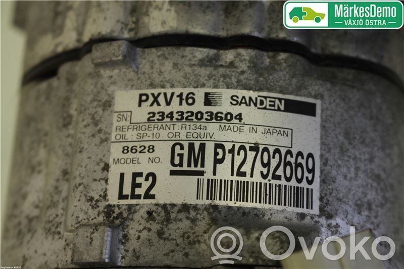 Saab 9-3 Ver2 Kompresor / Sprężarka klimatyzacji A/C 