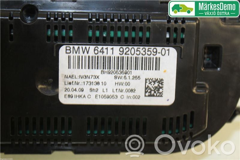 BMW Z4 E89 Oro kondicionieriaus/ klimato/ pečiuko valdymo blokas (salone) 