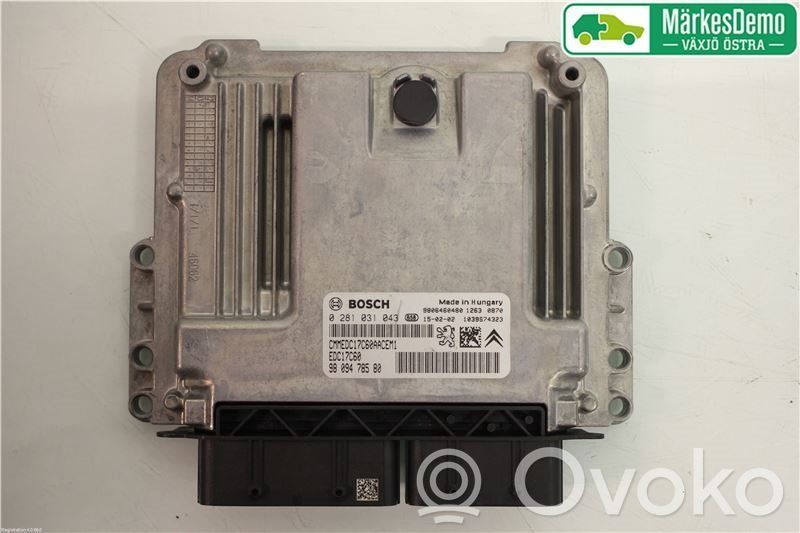 Citroen C4 II Injection control unit/module 