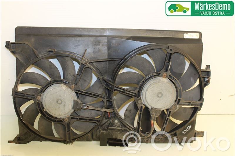 Saab 9-3 Ver2 Elektrinis radiatorių ventiliatorius 