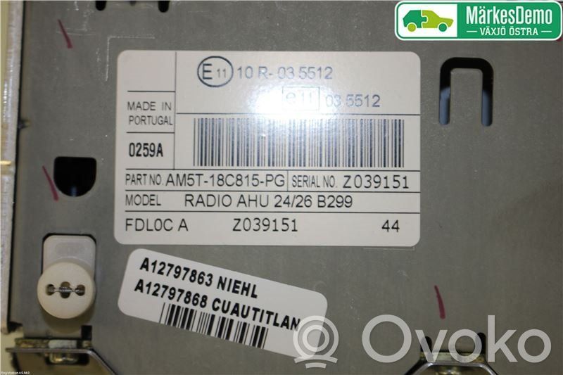 Ford Fiesta CD/DVD changer 