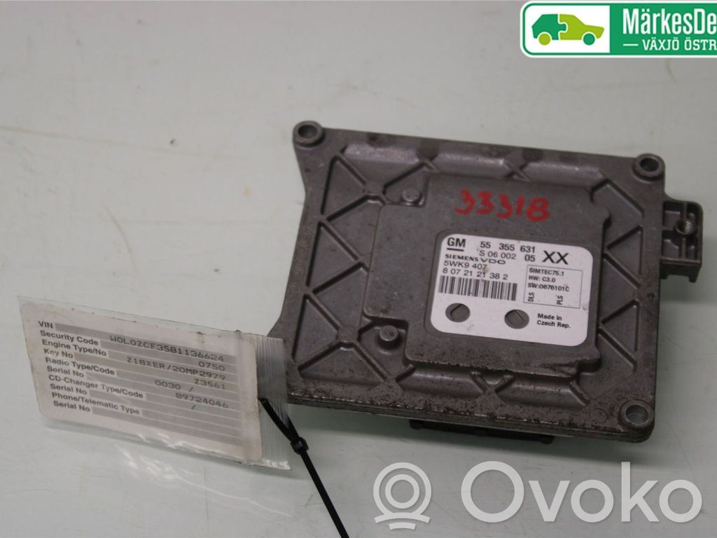Opel Vectra C Unité de commande / module d'injection 