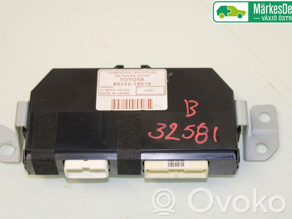 Tailgate/trunk control unit/module   8922278010,41481410720,8922278010