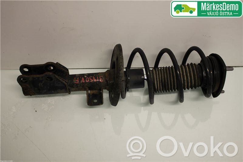 Mazda 3 III Front shock absorber with coil spring 