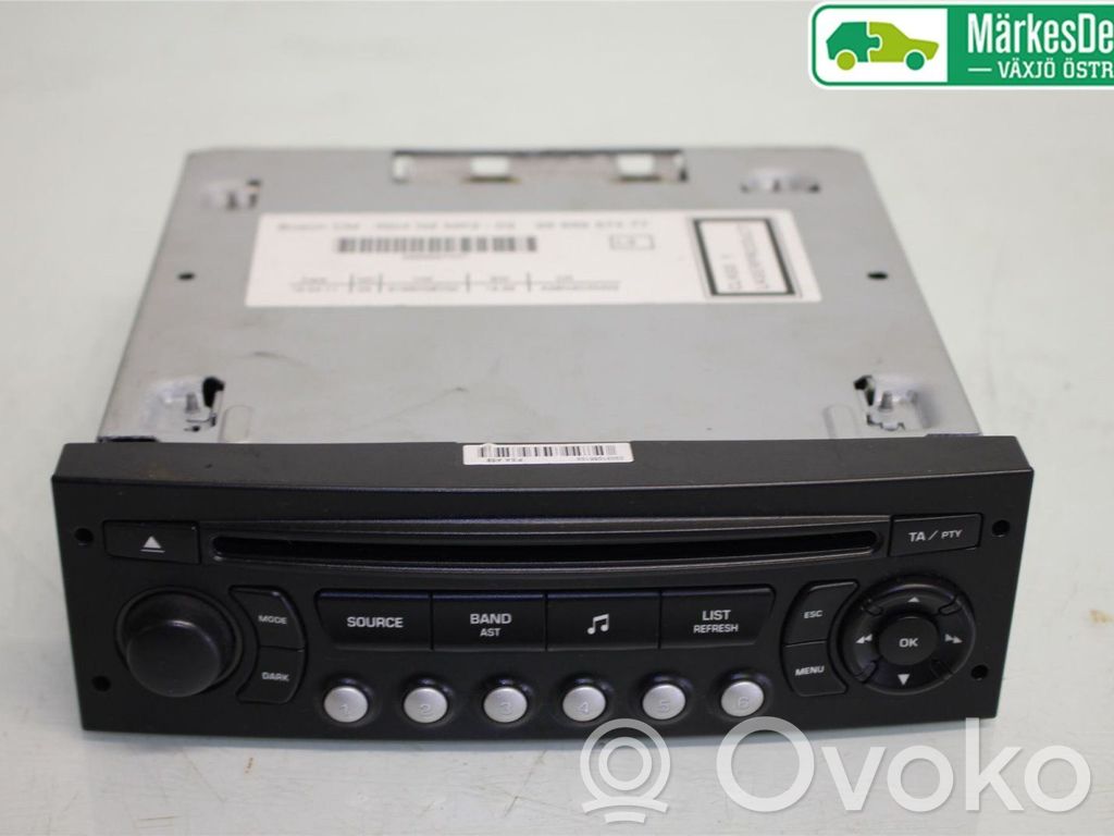 Peugeot 3008 I Unitate principală radio/CD/DVD/GPS 