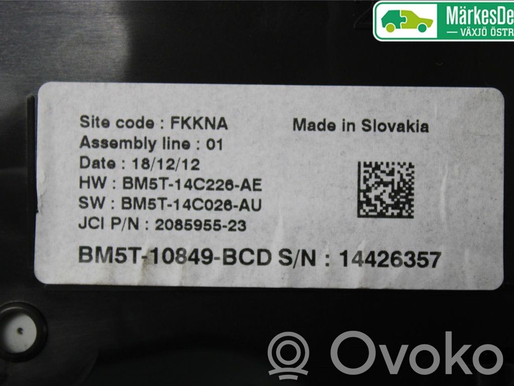 Ford Focus Speedometer (instrument cluster) 