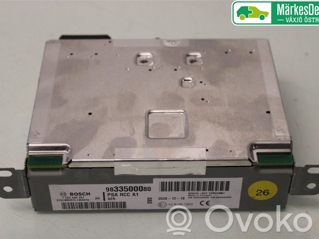 Citroen C3 Panel / Radioodtwarzacz CD/DVD/GPS 