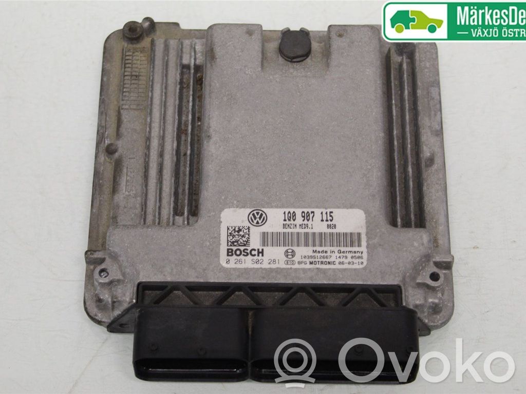 Volkswagen Eos Injection control unit/module 