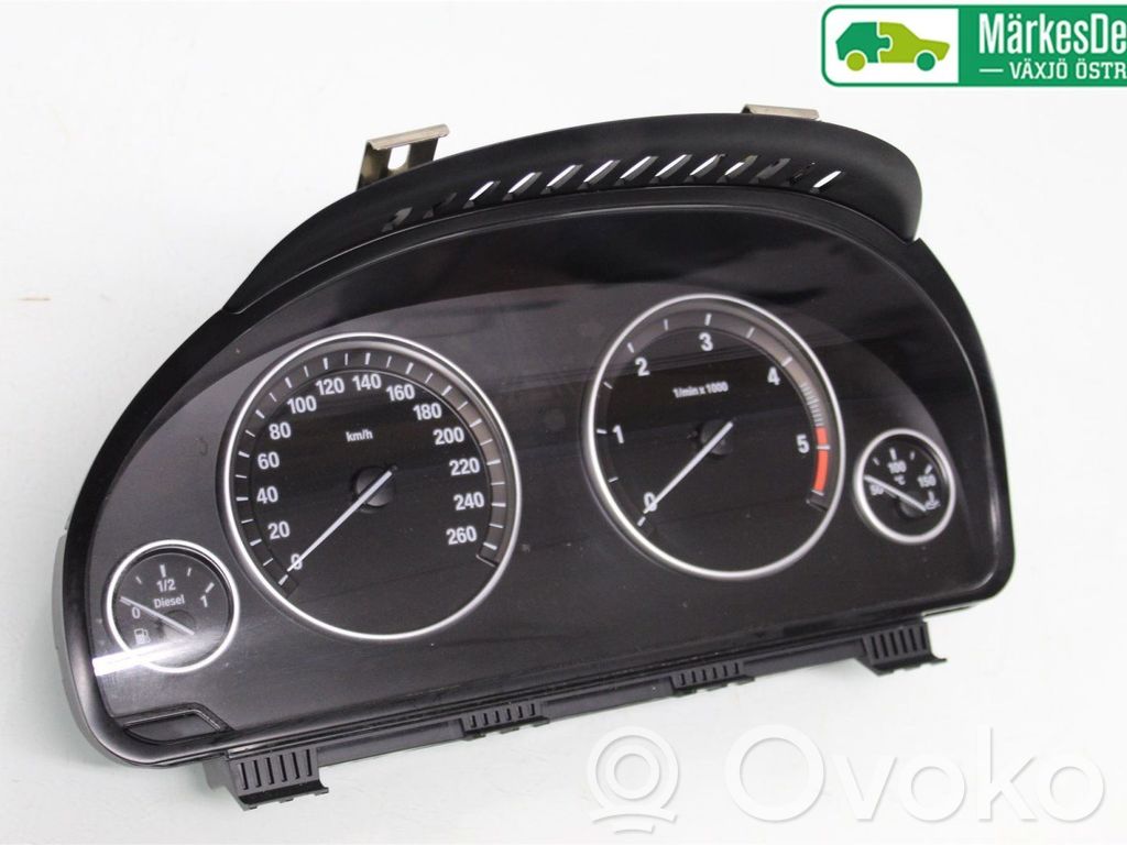 BMW 5 F10 F11 Speedometer (instrument cluster) 