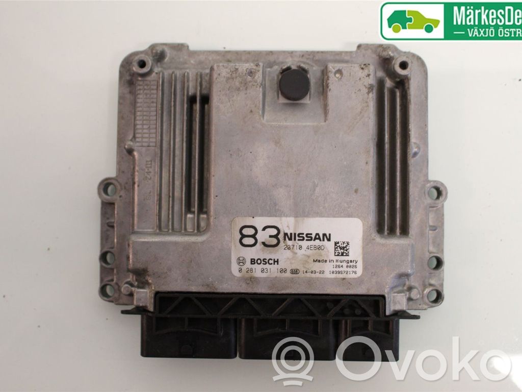 Nissan Qashqai Injection control unit/module 
