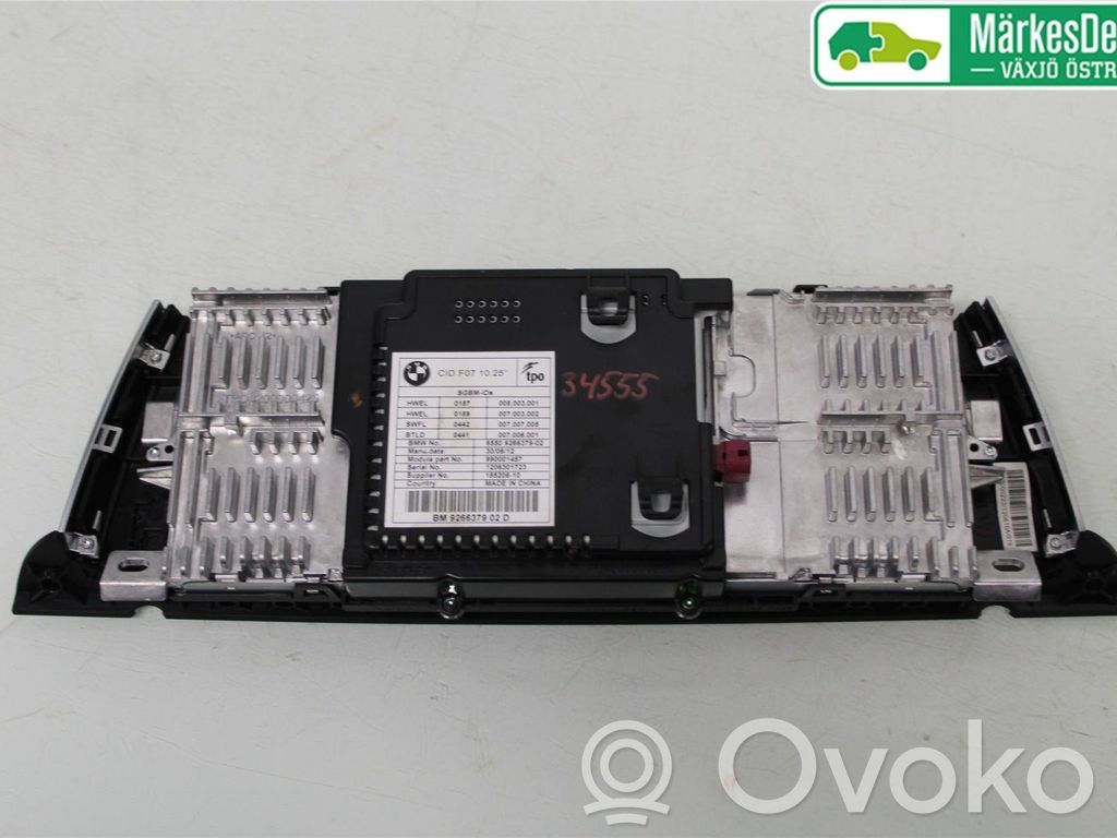 BMW 5 GT F07 Monitor / wyświetlacz / ekran 