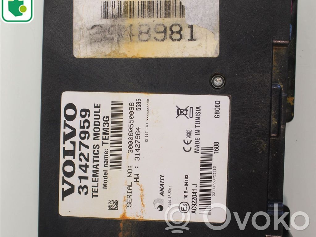 Volvo S60 Autres unités de commande / modules 