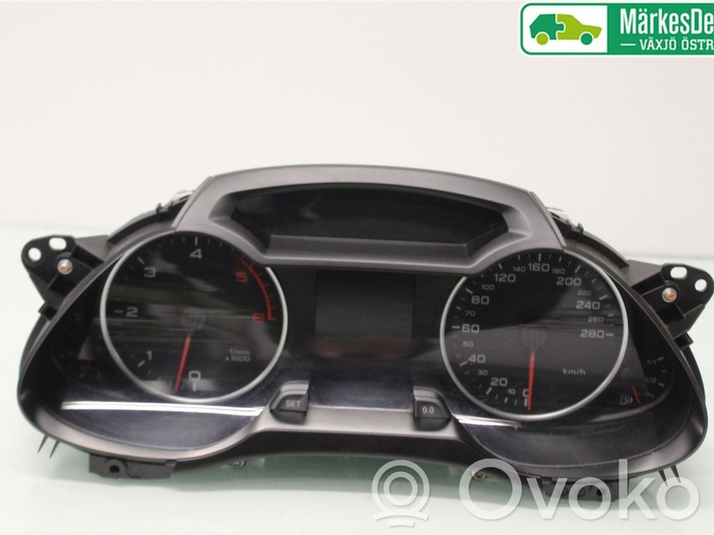 Audi A4 S4 B8 8K Speedometer (instrument cluster) 