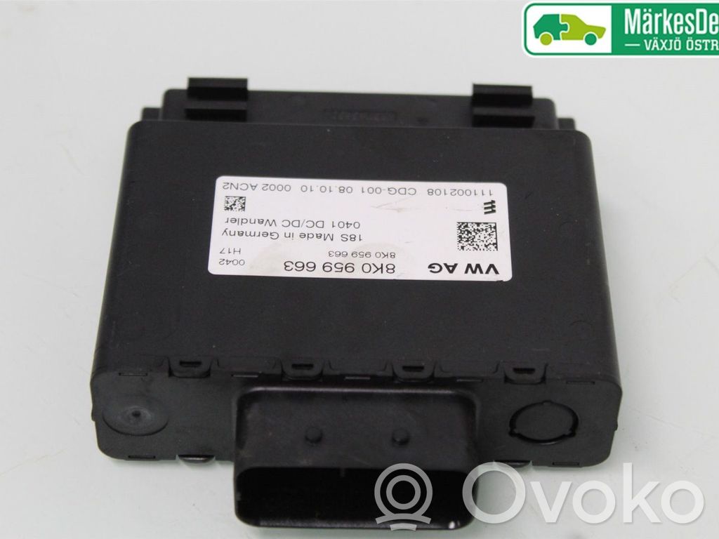 Autres unités de commande / modules   8K0959663D,8K0959663,8K0959663