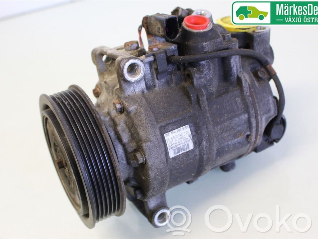 Audi A6 S6 C6 4F Kompresor / Sprężarka klimatyzacji A/C 