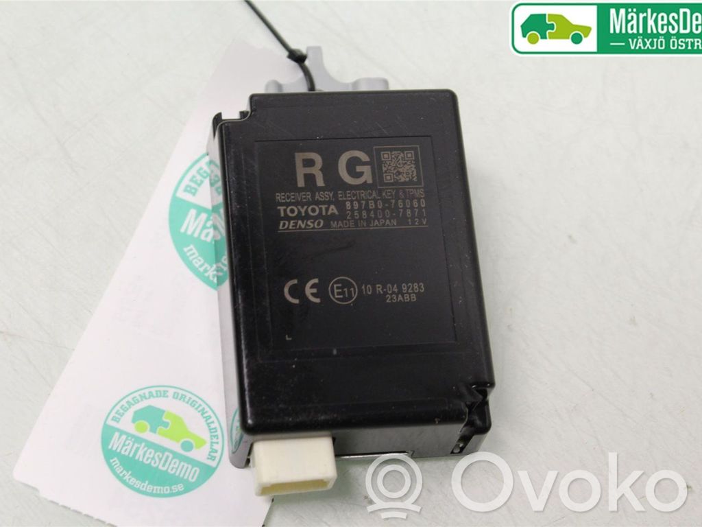 Other control units/modules   897B076060,2584007871