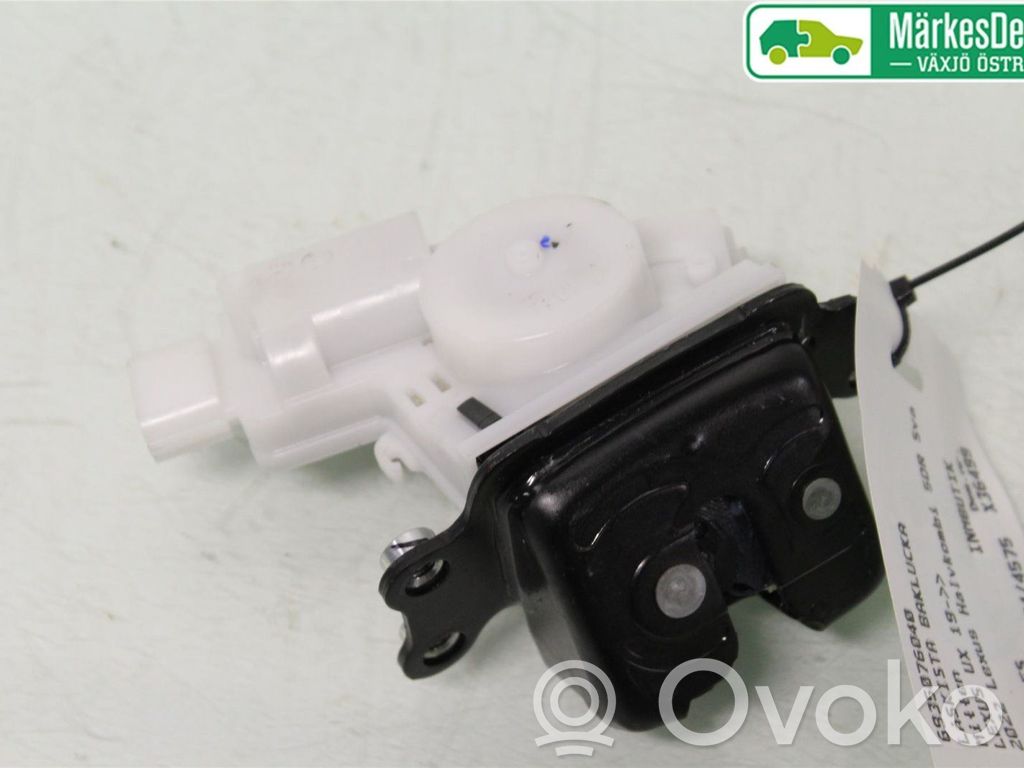 Lexus UX Tailgate/trunk/boot lock/catch/latch 