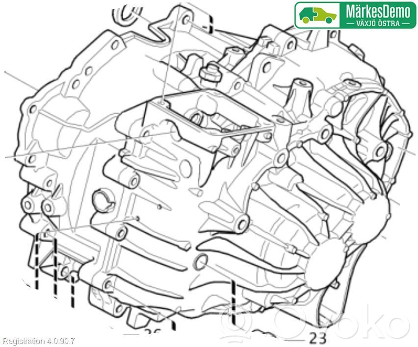 Volvo V70 Cutie viteze manuală cu 6 trepte 