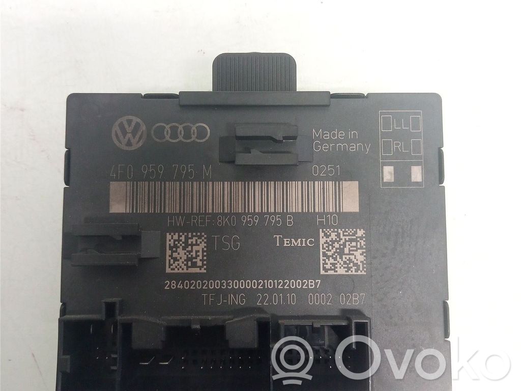 Unidad de control/módulo de la puerta   4F0959795P,4F0959795M,4F0959795M