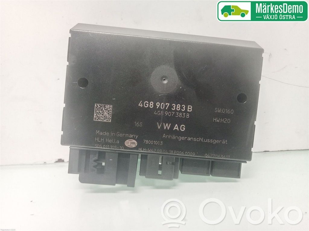 Audi A6 S6 C7 4G Tow bar trailer control unit/module 