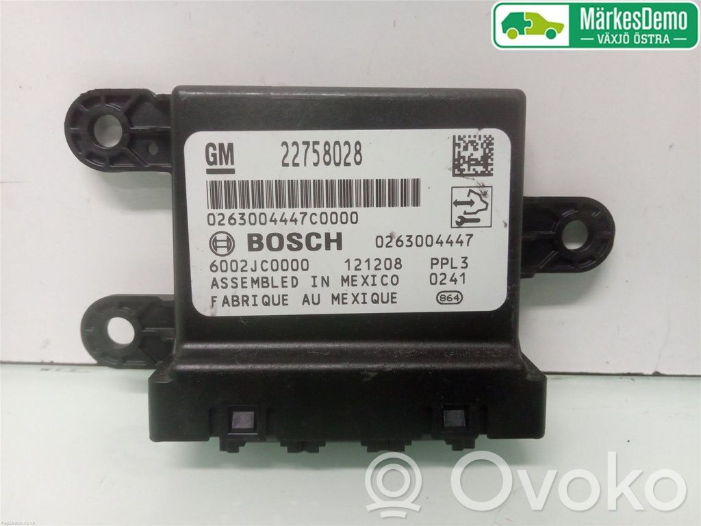 Opel Insignia A Parking PDC control unit/module 