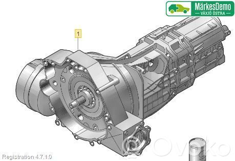 Audi A5 8T 8F Manualna 6-biegowa skrzynia biegów 