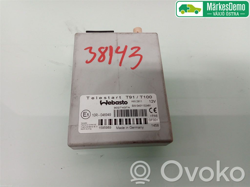 Auxiliary heating control unit/module   9255447,9027437A,9027437A