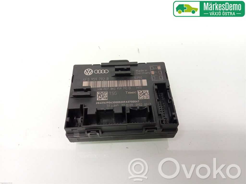 Unité de commande module de porte   4F0959792T,4F0959792R,4F0959792R