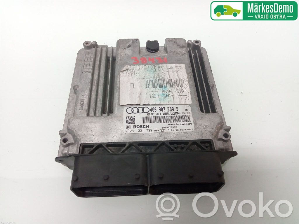 Audi A6 S6 C7 4G Injection control unit/module 