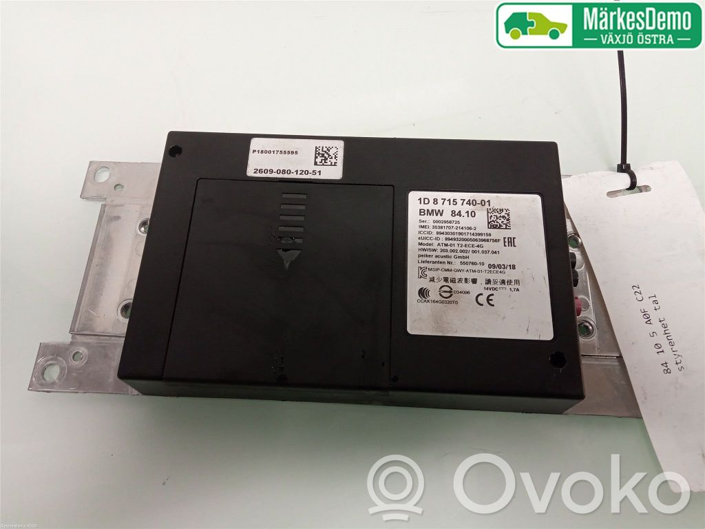 BMW 1 F20 F21 Telefono valdymo blokas 