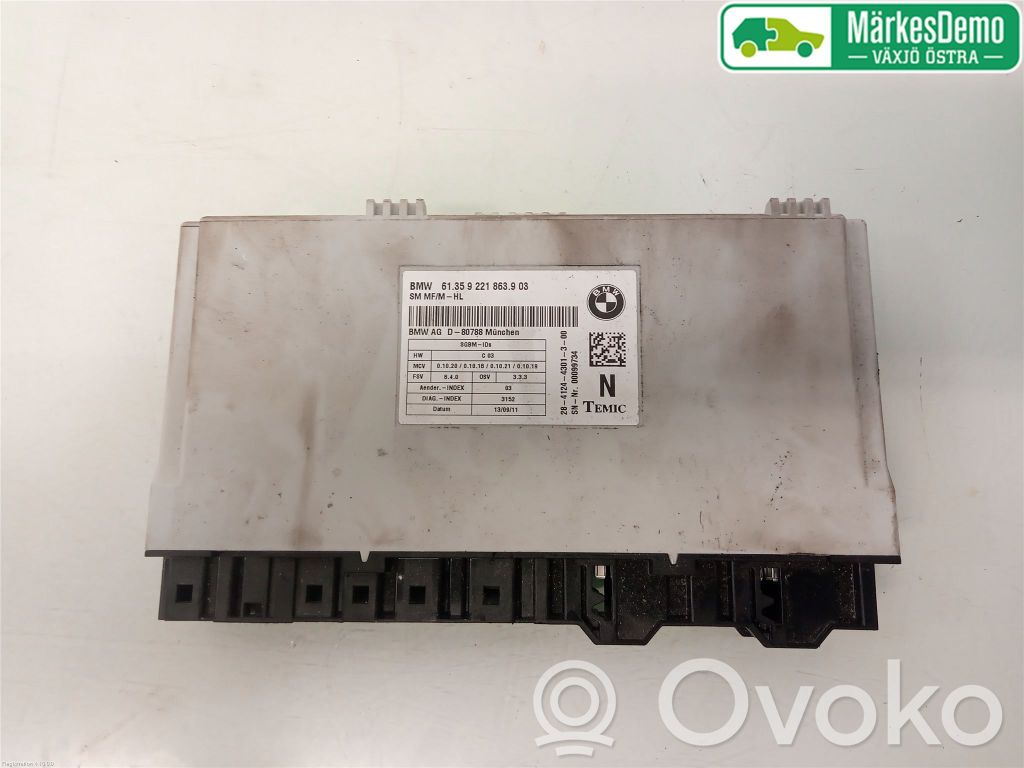 Other control units/modules   61359264977,61359221863,61359221863