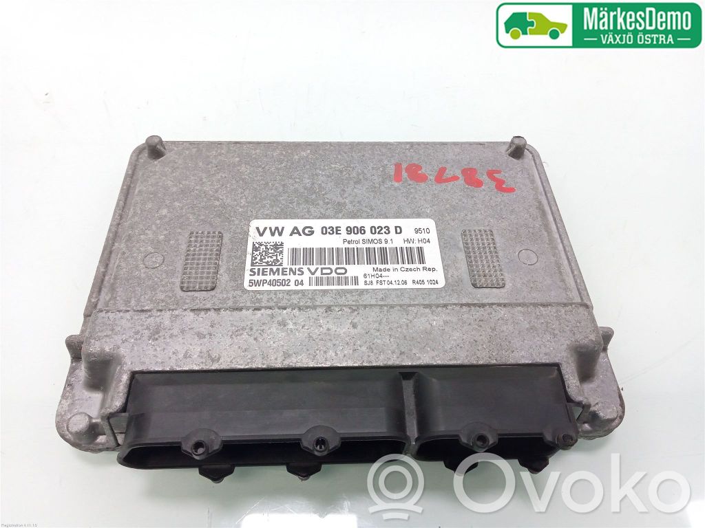 Unité de commande / module d'injection   03E906023D,5WP40502,03E906023D