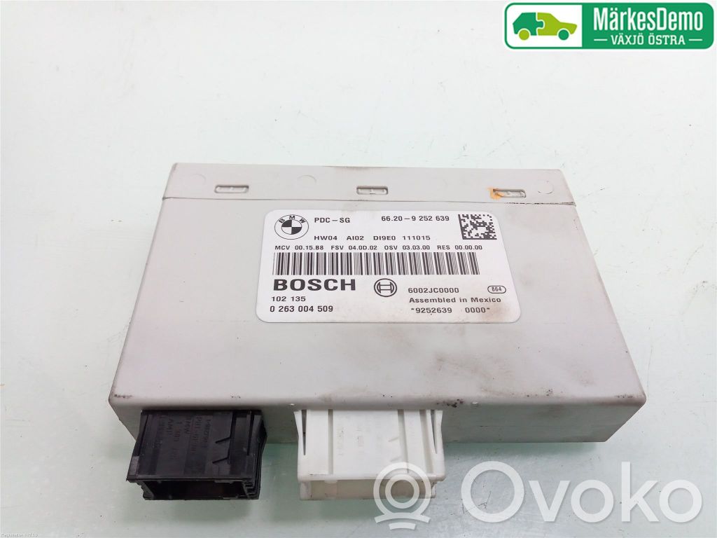 Unité de commande, module PDC aide au stationnement   66209252639,66209252639,66209252639